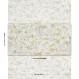 Schumacher Blooming Branch Dove Fabric