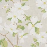 Schumacher Blooming Branch Dove Fabric