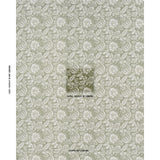 Schumacher Pomegranate Print Olive Fabric