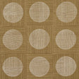 Schumacher Una Hand Block Print Ochre Fabric