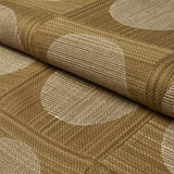 Schumacher Una Hand Block Print Ochre Fabric