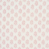 Schumacher Aditi Hand Blocked Print Blush Fabric