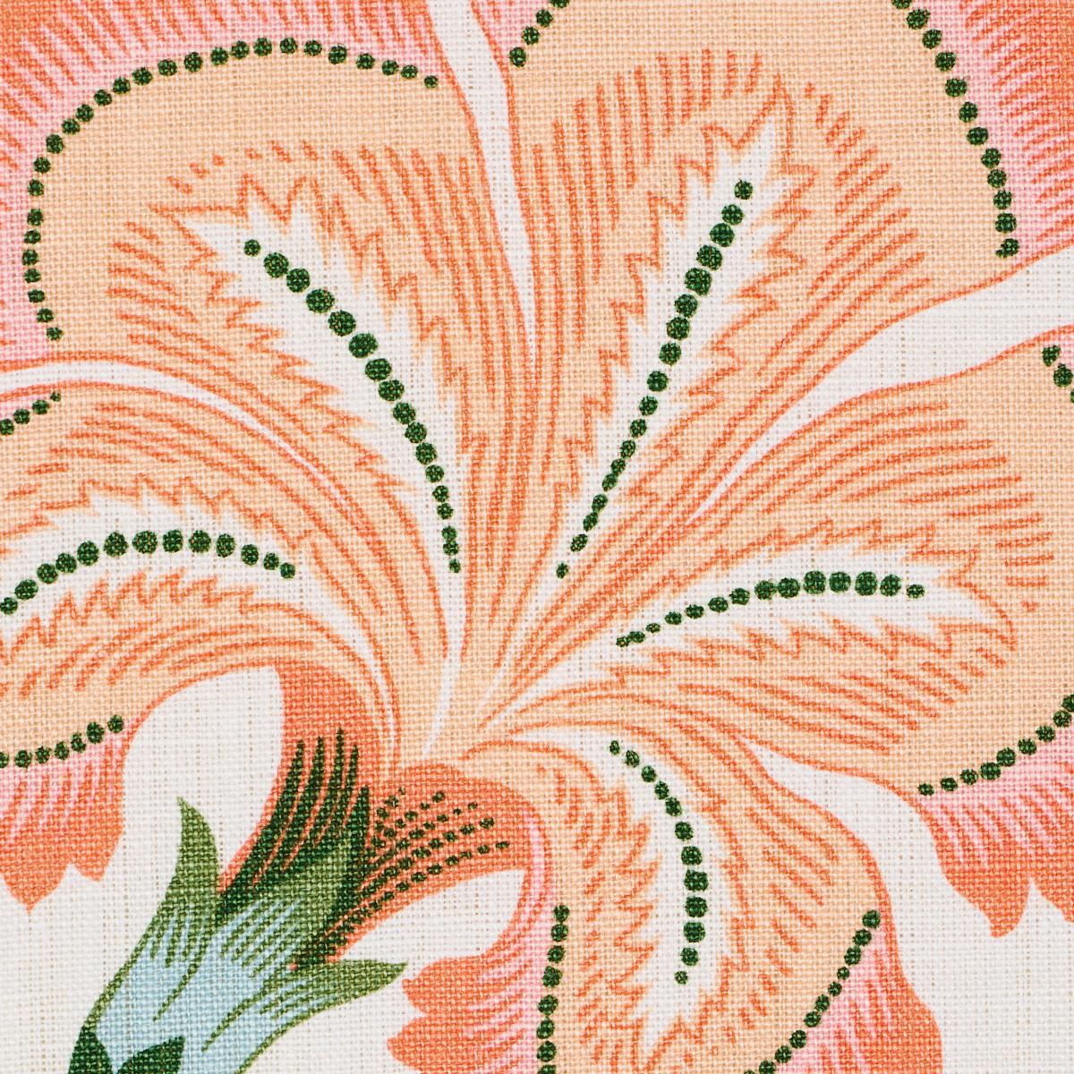 Schumacher Hothouse Flowers Sunshine Fabric
