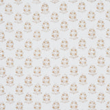 Schumacher Aditi Hand Blocked Print Sky Fabric