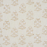 Schumacher Aditi Hand Blocked Print Sage Fabric