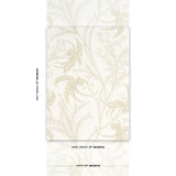 Schumacher Ocean Toile Sand Wallpaper