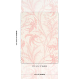 Schumacher Ocean Toile Coral Wallpaper