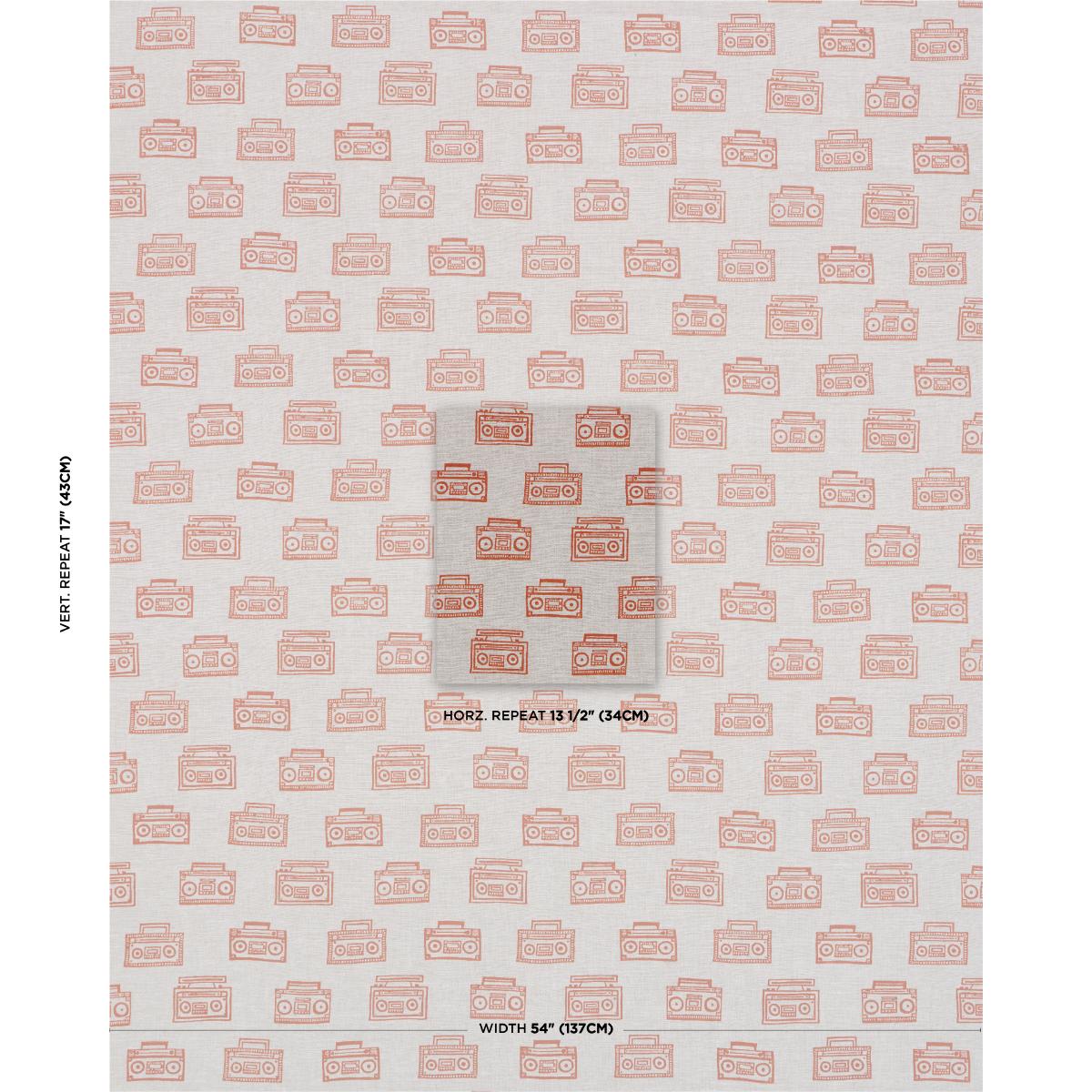 Schumacher Ode Hand Block Crush Fabric