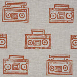 Schumacher Ode Hand Block Crush Fabric