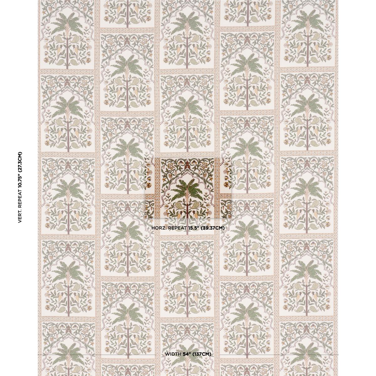 Schumacher Amazonas Mystique Echoes Of The Rainforest Fabric