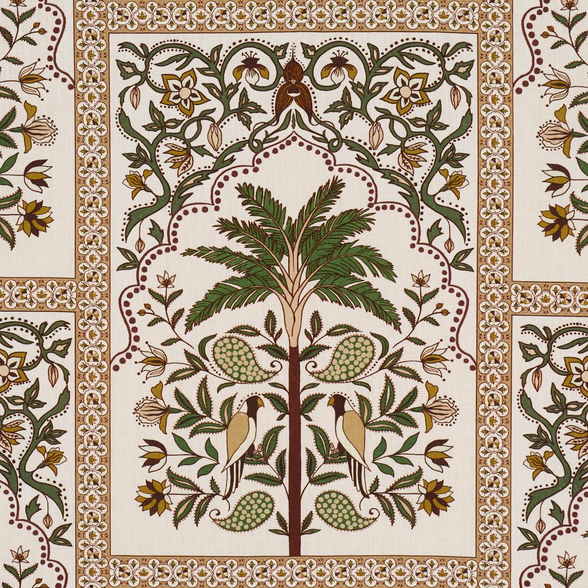 Schumacher Amazonas Mystique Echoes Of The Rainforest Fabric