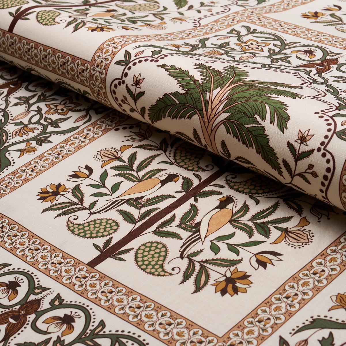 Schumacher Amazonas Mystique Echoes Of The Rainforest Fabric