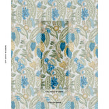 Schumacher Fruits De Saison Kiwi Fabric