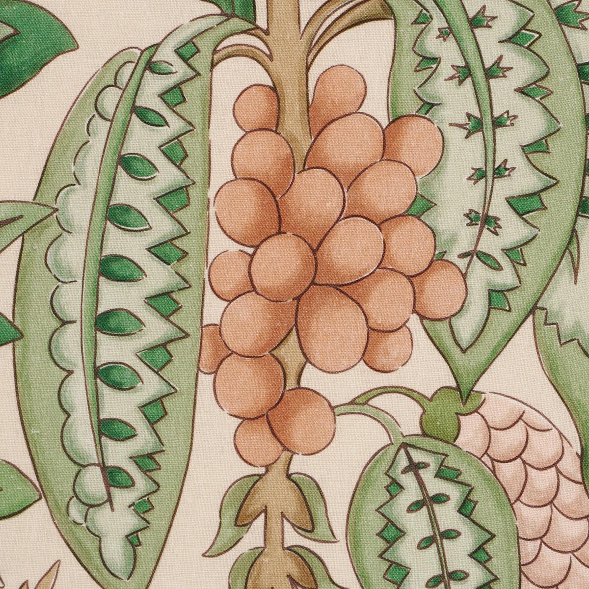 Schumacher Fruits De Saison Apricot Fabric