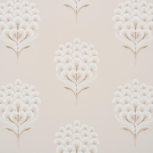 Schumacher Aurelia Limestone Wallpaper