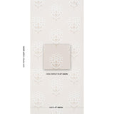 Schumacher Aurelia Limestone Wallpaper