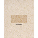 Schumacher Tayrona Palm Mosaic Playa Dorada Sand Fabric