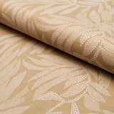 Schumacher Tayrona Palm Mosaic Playa Dorada Sand Fabric