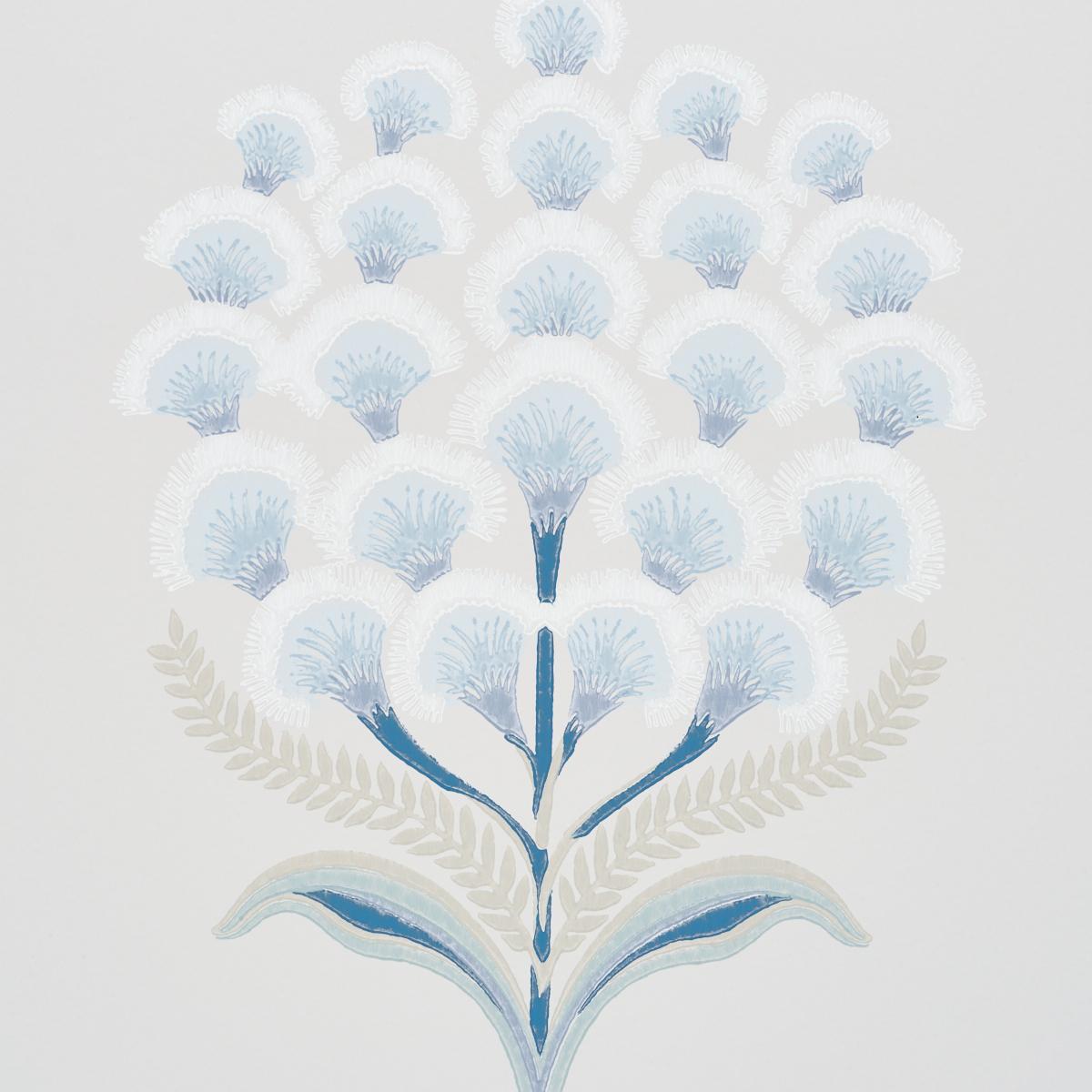 Schumacher Aurelia Porcelain Wallpaper