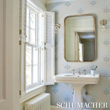Schumacher Aurelia Porcelain Wallpaper