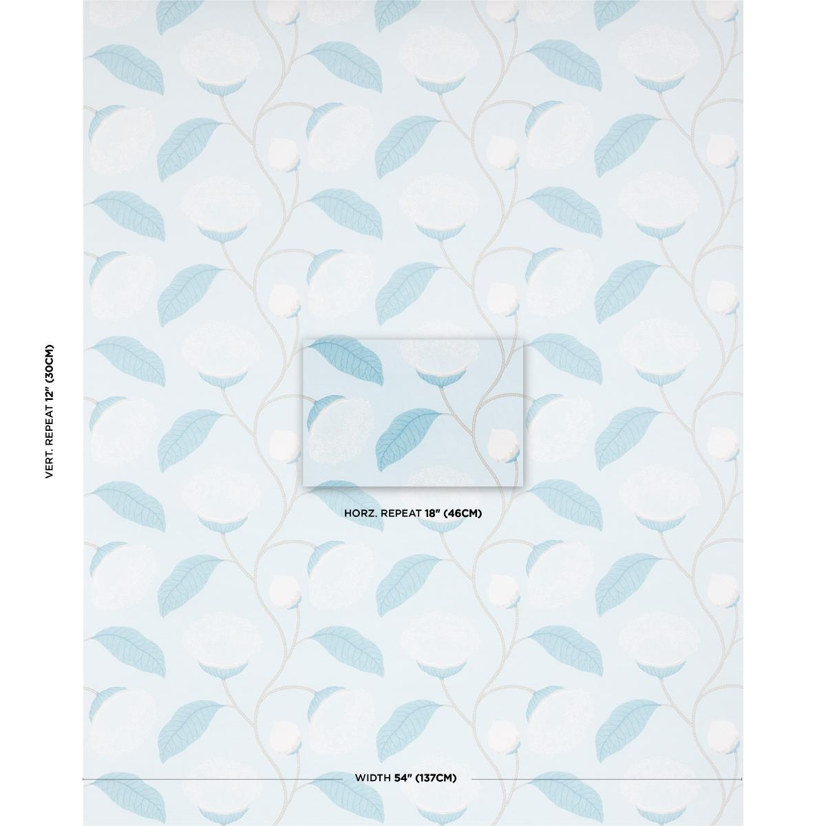 Schumacher Celinda Sky Wallpaper