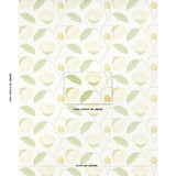 Schumacher Celinda Citrus Wallpaper