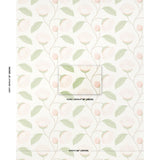 Schumacher Celinda Blush Wallpaper