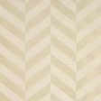 Schumacher Staggered Chevron Sisal Ivory Wallpaper
