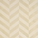 Schumacher Staggered Chevron Sisal Ivory Wallpaper