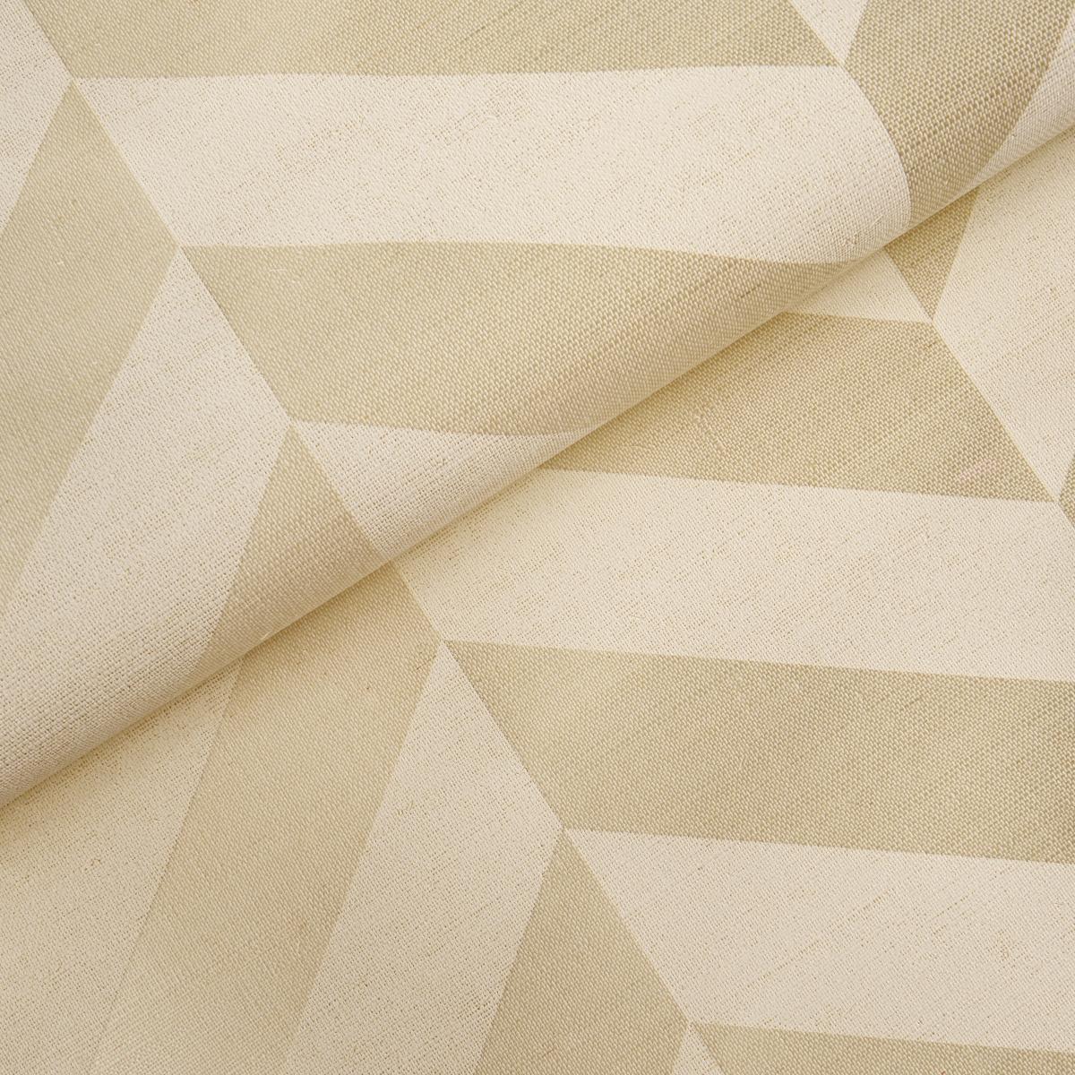 Schumacher Staggered Chevron Sisal Ivory Wallpaper – DecoratorsBest