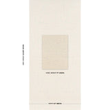 Schumacher Deconstructed Stripe Sisal Cobalt Wallpaper