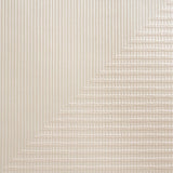 Schumacher Hand Combed Triangles Pearlescent Wallpaper