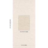 Schumacher Deconstructed Stripe Sisal Black Wallpaper