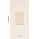 Schumacher Deconstructed Stripe Sisal Red Wallpaper