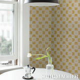 Schumacher Raze Sisal Maize Wallpaper
