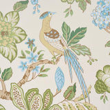 Schumacher Huntington Gardens Paradis Wallpaper