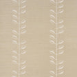 Schumacher Geo Leaf Sisal Bone & White Wallpaper