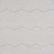 Schumacher Rivet Stripe Sisal Dove Wallpaper