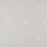 Schumacher Royre Stripe Sisal Dove Wallpaper
