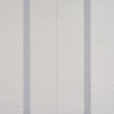 Schumacher Bristle Stripe Sisal Dove Wallpaper