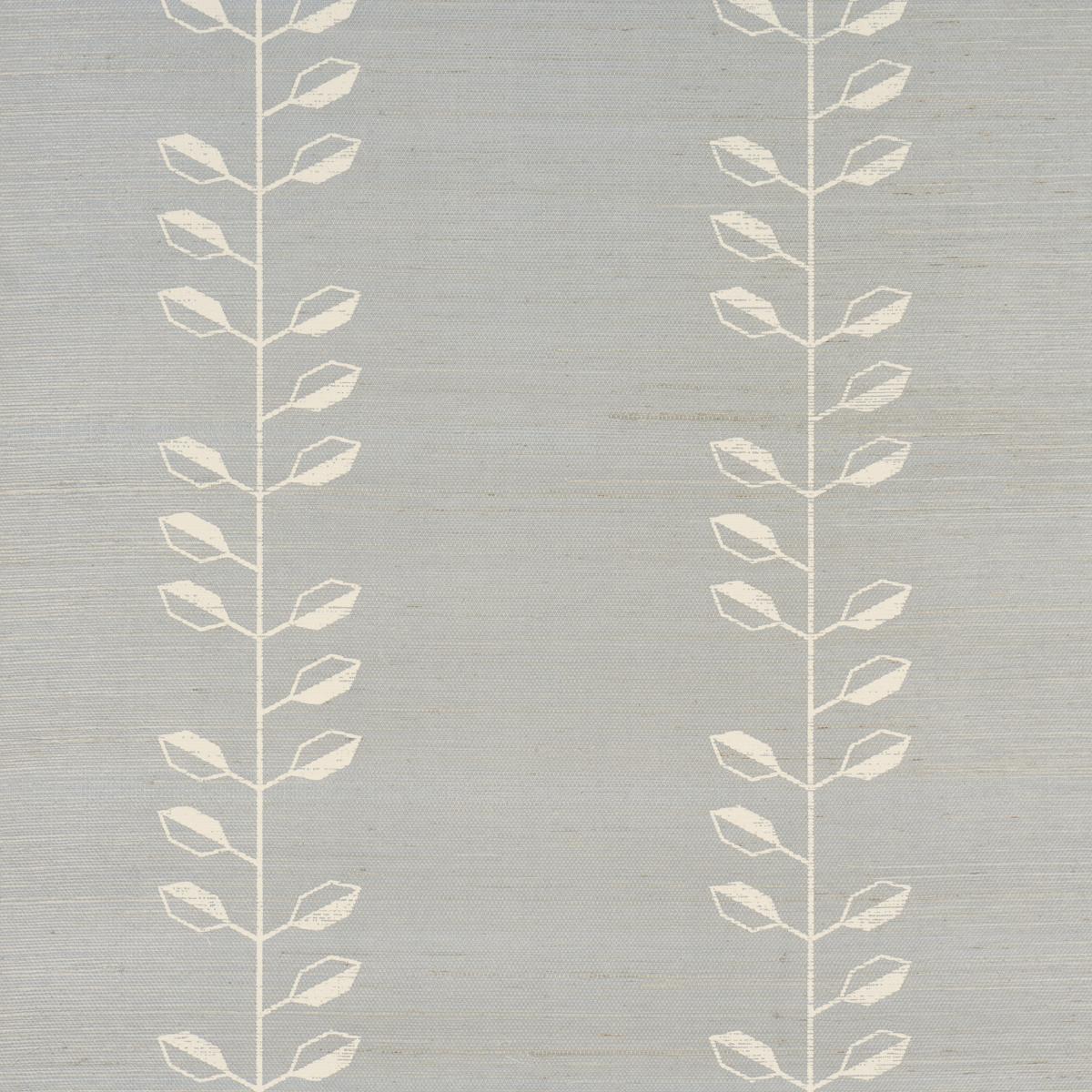 Schumacher Geo Leaf Sisal Mineral & Ivory Wallpaper – DecoratorsBest