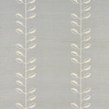Schumacher Geo Leaf Sisal Mineral & Ivory Wallpaper