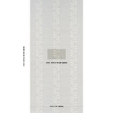 Schumacher Geo Leaf Sisal Mineral & Ivory Wallpaper