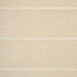 Schumacher Checkered Stripe Sisal Birch Wallpaper
