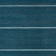 Schumacher Checkered Stripe Sisal Peacock Wallpaper