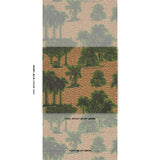 Schumacher Tropical Safari Print Orinoco Verdant Oasis Wallpaper