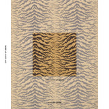Schumacher Shivalik Hills Tiger Gold Fabric