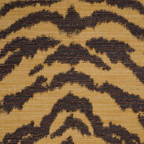 Schumacher Shivalik Hills Tiger Gold Fabric
