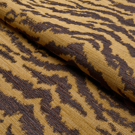 Schumacher Shivalik Hills Tiger Gold Fabric