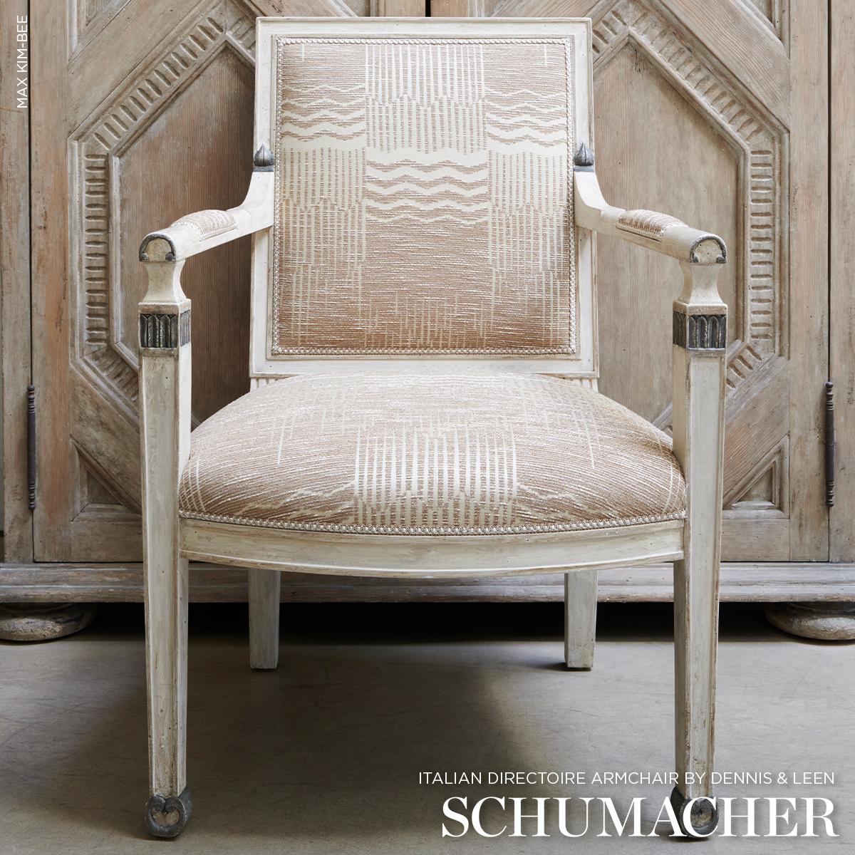 Schumacher El Dorado Pearl Fabric